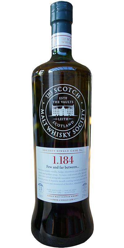 Glenfarclas 1989 SMWS 1.184  Few and far between...