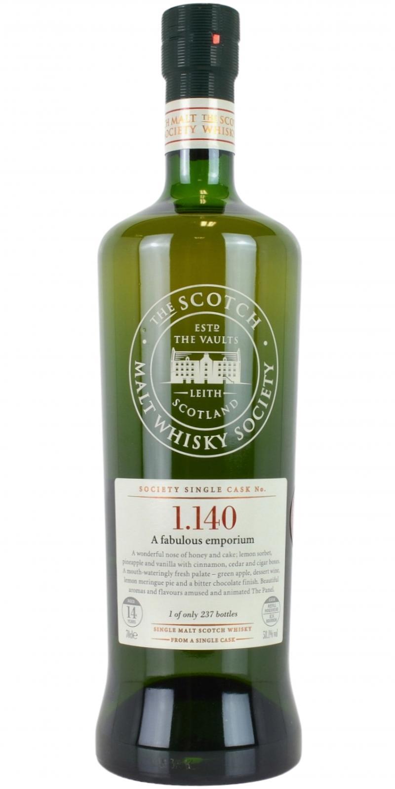 Glenfarclas 1993 SMWS 1.140  A fabulous emporium