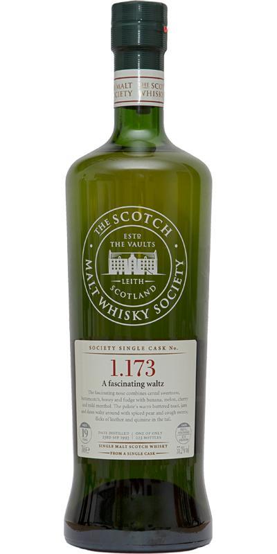 Glenfarclas 1993 SMWS 1.173  A fascinating waltz