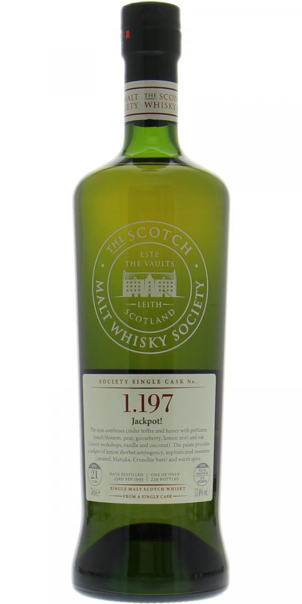 Glenfarclas 1993 SMWS 1.197  Jackpot!