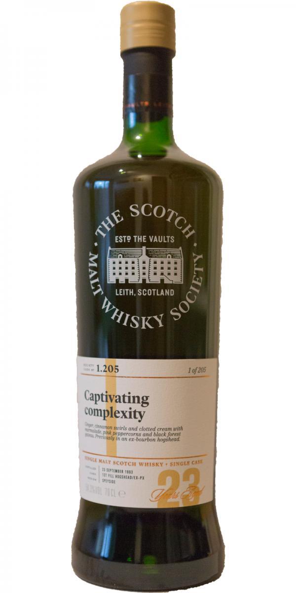Glenfarclas 1993 SMWS 1.205  Captivating complexity