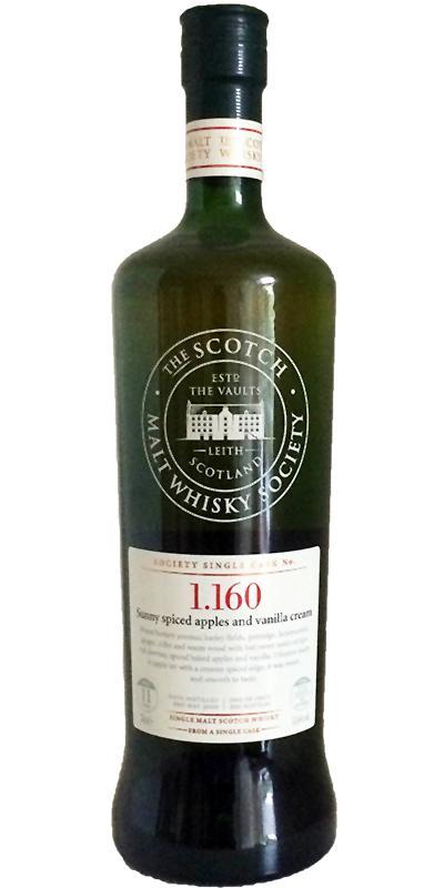 Glenfarclas 2000 SMWS 1.160  Sunny spiced apples and vanilla cream