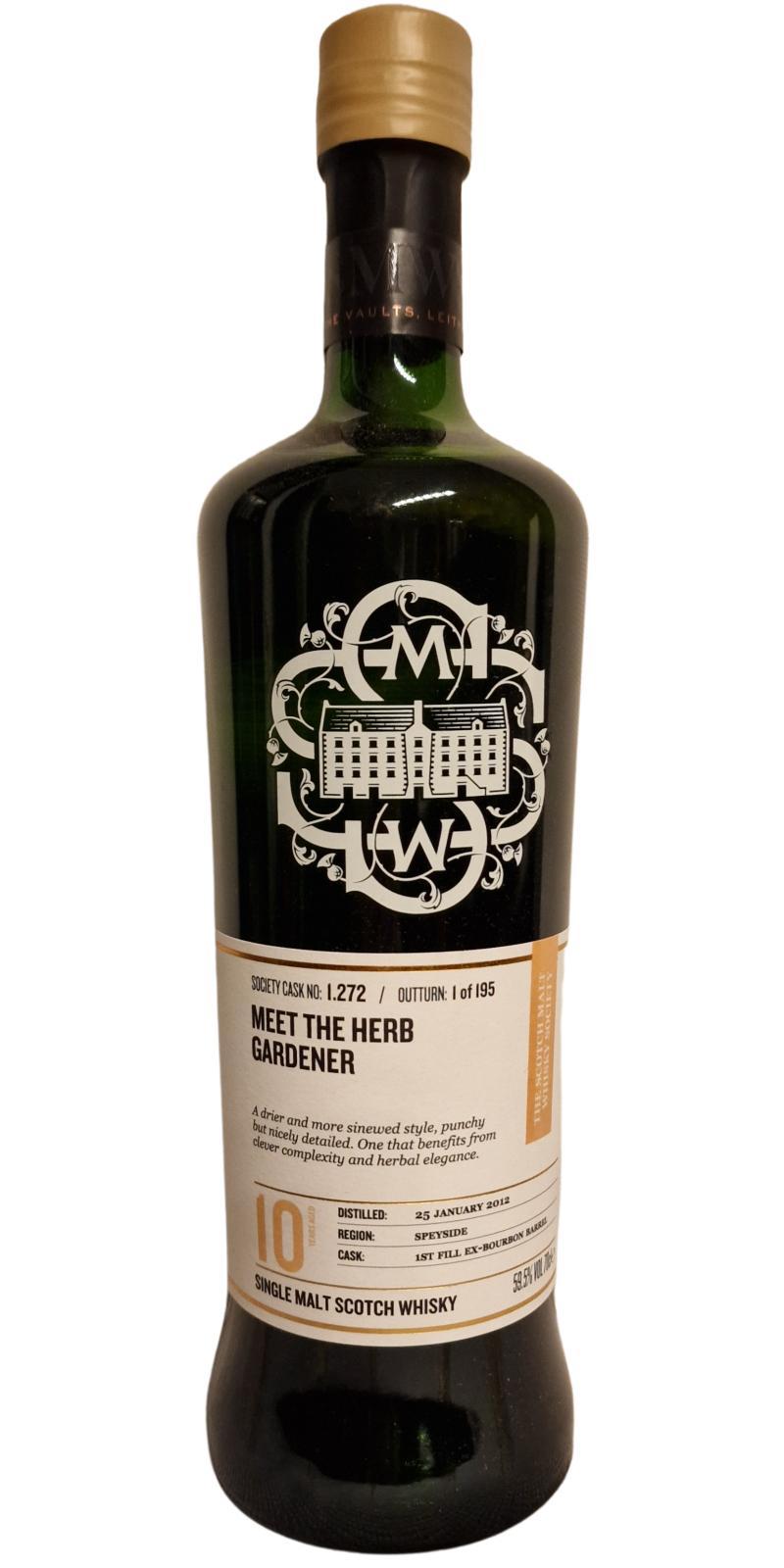 Glenfarclas 2012 SMWS 1.272  Meet the herb gardener