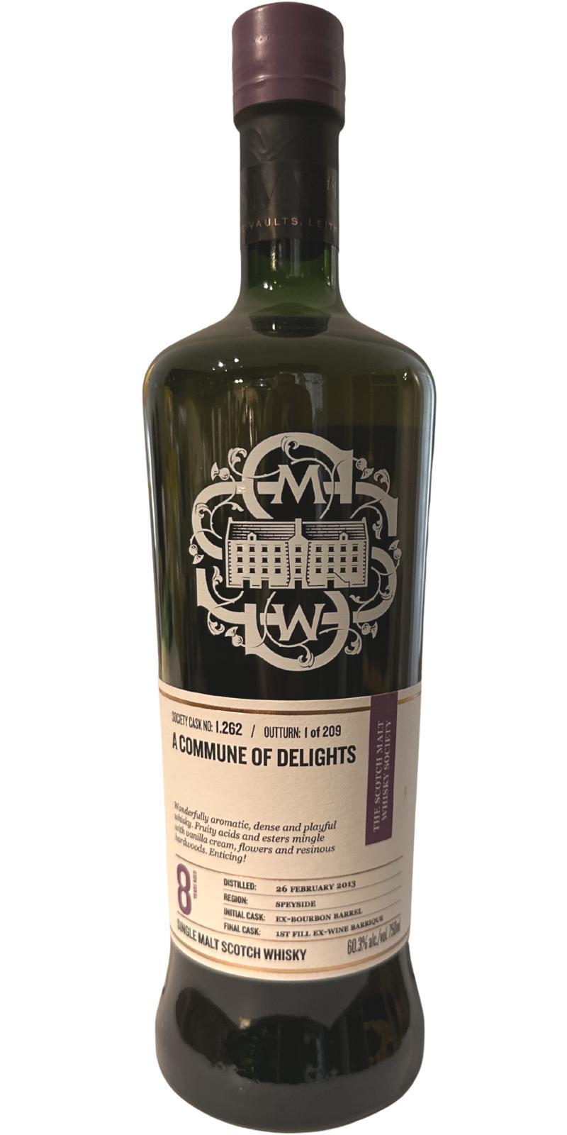 Glenfarclas 2013 SMWS 1.262  A commune of delights