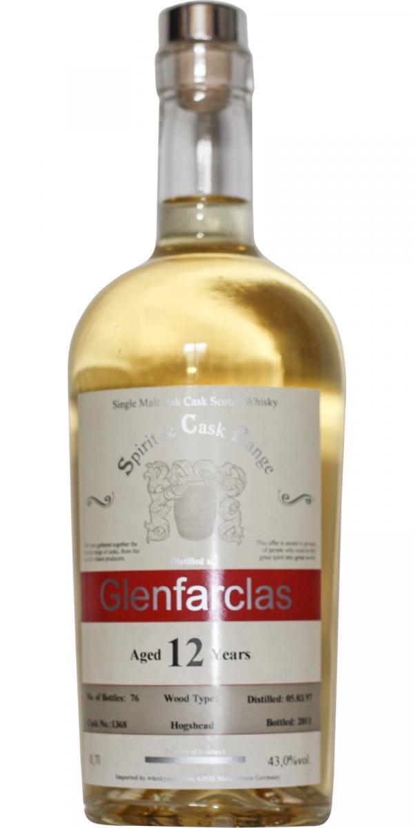 Glenfarclas 1997 Wx  Spirit & Cask Range