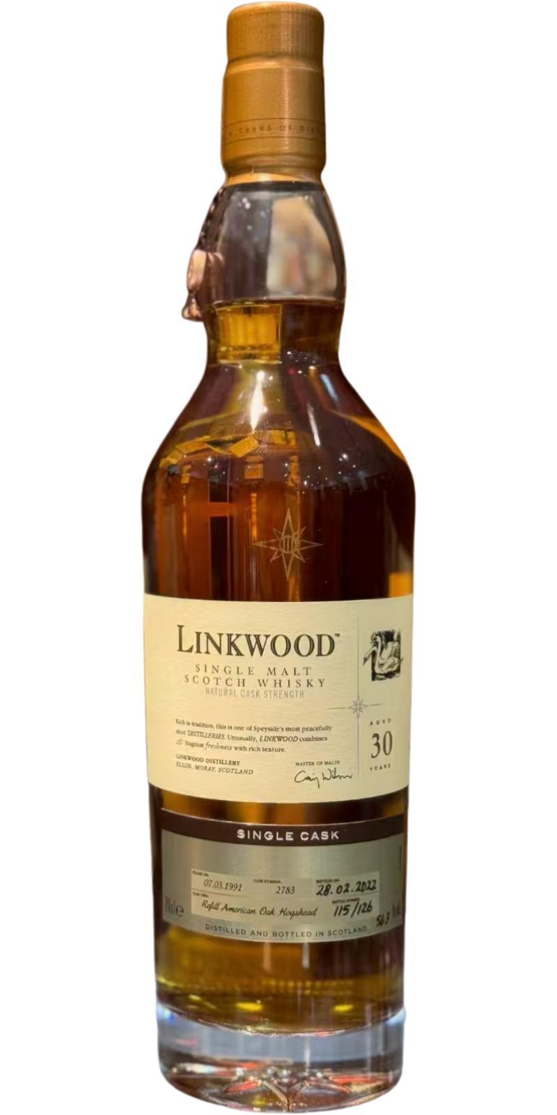 Linkwood 1991 Single Cask