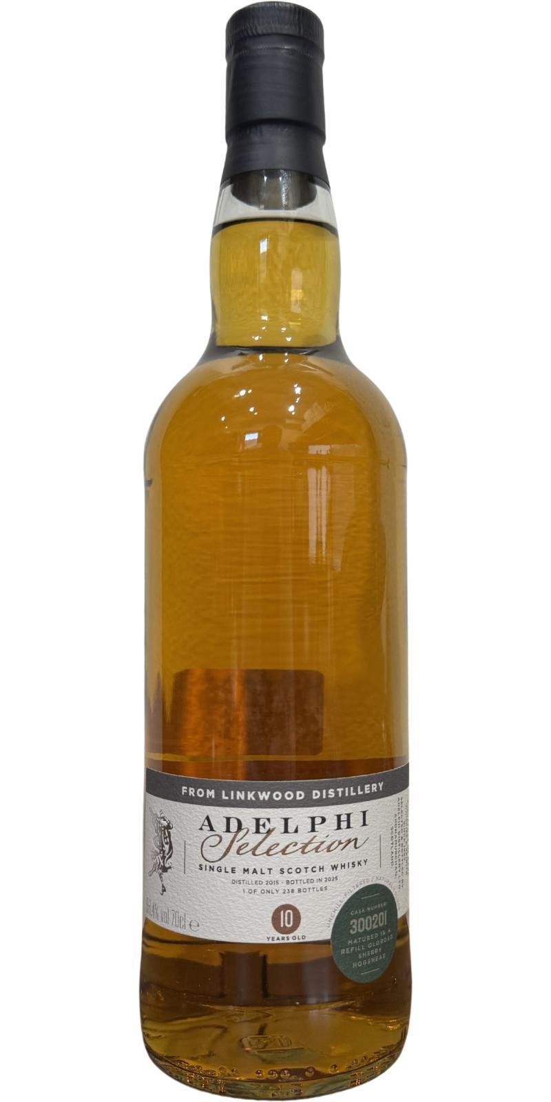 Linkwood 2015 AD Single Cask Limited Edition