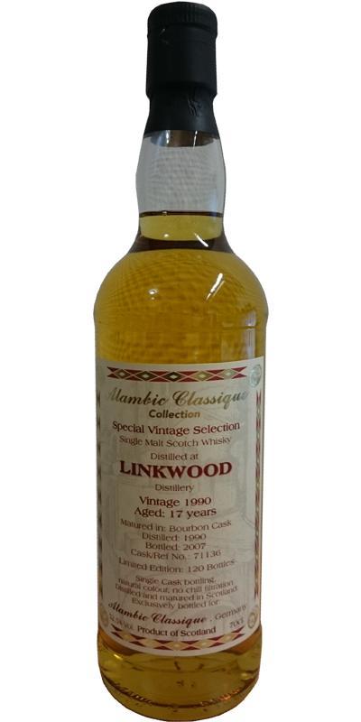 Linkwood 1990 AC Special Vintage Selection