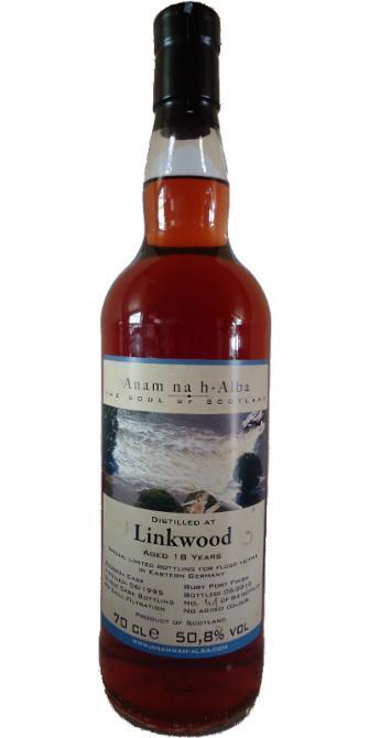 Linkwood 1995 ANHA Special Limited Bottling for Flood Victims in Eastern Germany
