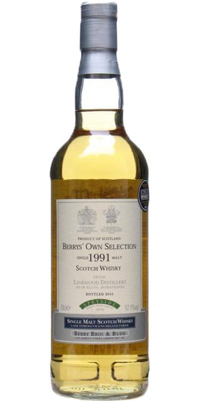 Linkwood 1991 BR Berrys' Own Selection