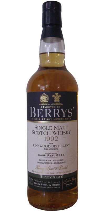 Linkwood 1992 BR Berrys'