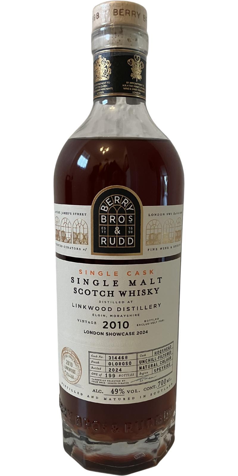 Linkwood 2010 BR Single Cask