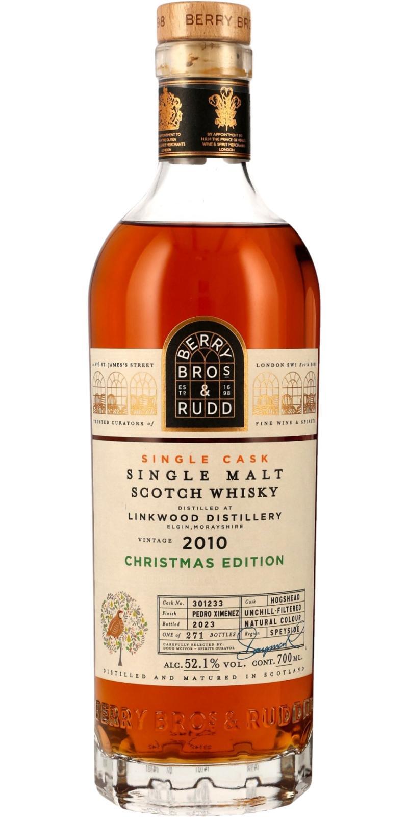 Linkwood 2010 BR Christmas Edition