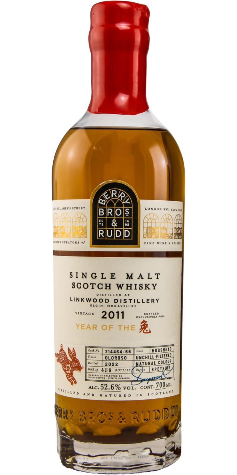 Linkwood 2011 BR Year of the Rabbit