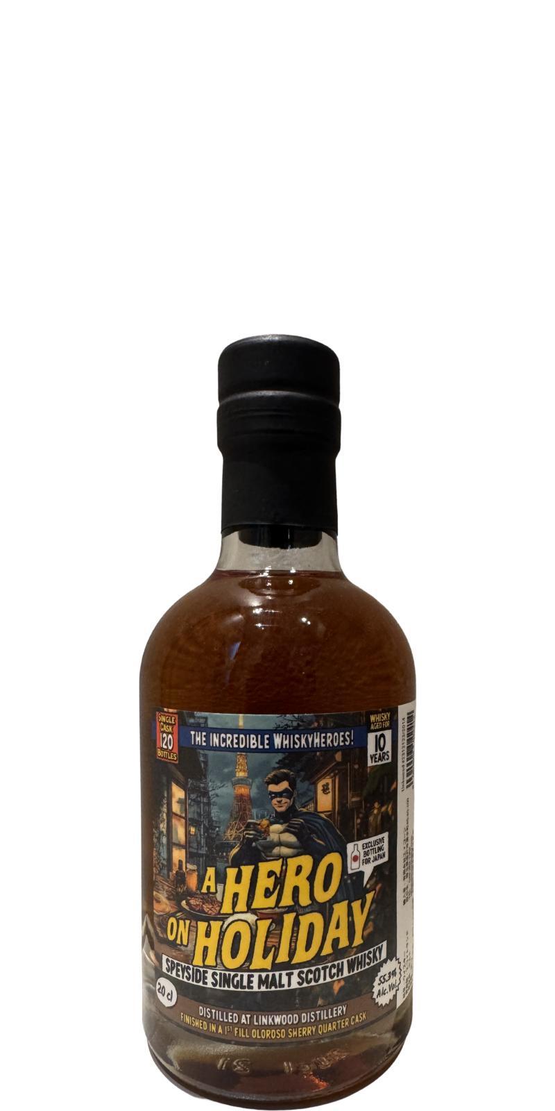 Linkwood 2014 BNSp A Hero on Holiday - The WhiskyHeroes