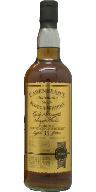 Linkwood 1981 CA Chairman's Stock