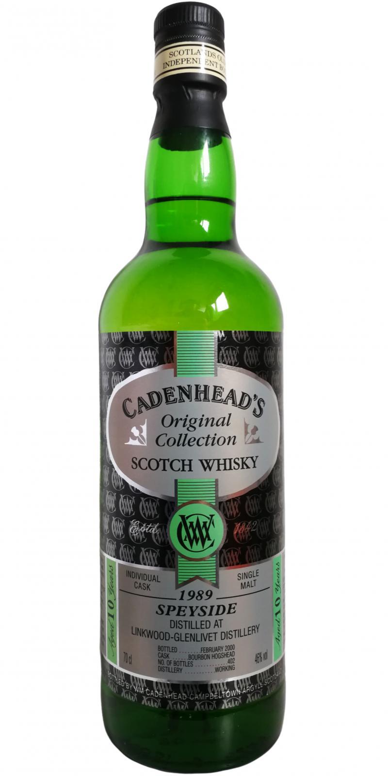 Linkwood 1989 CA Original Collection