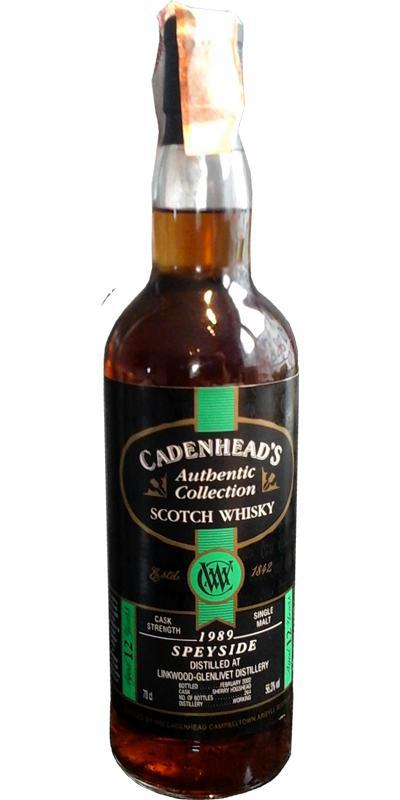 Linkwood 1989 CA Authentic Collection