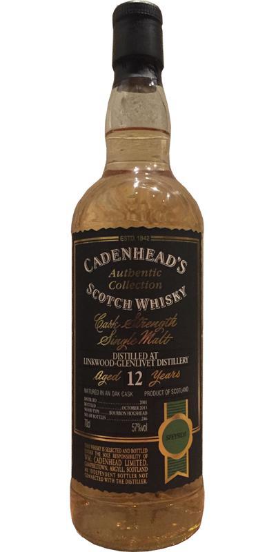 Linkwood 2001 CA Authentic Collection