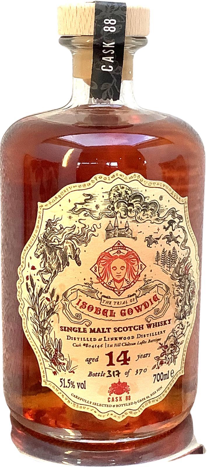 Linkwood 2007 Ca88 The Scottish Witchcraft Series: Isobel Gowdie