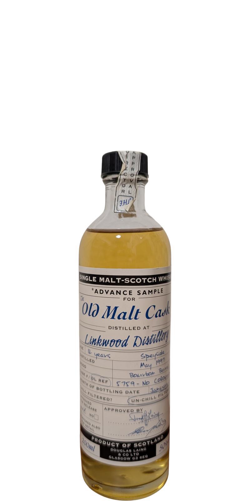 Linkwood 1997 DL The Old Malt Cask