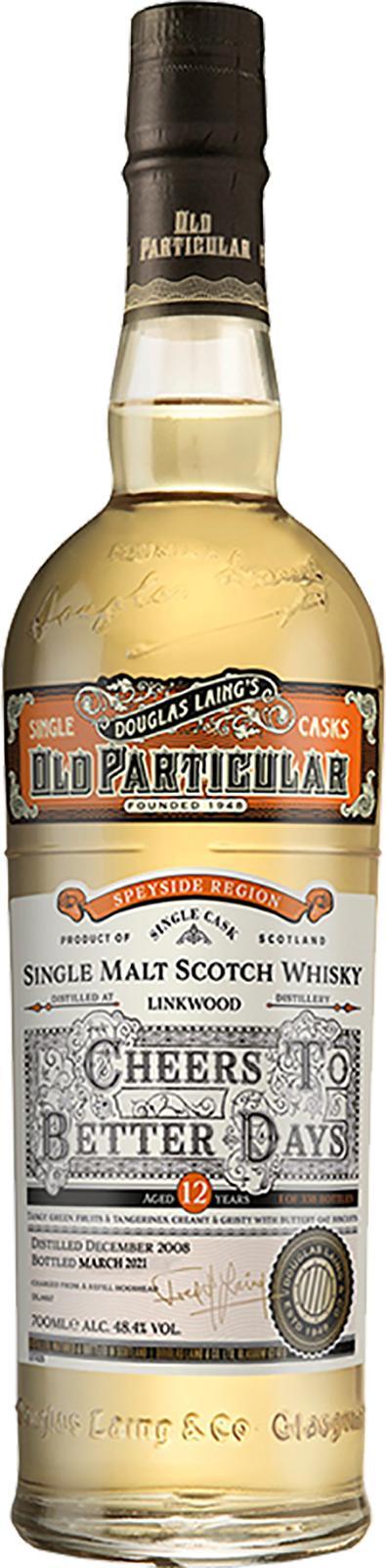 Linkwood 2008 DL Old Particular - Cheers to Better Days