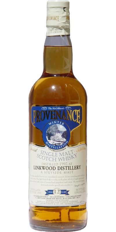 Linkwood 1993 McG McGibbon's Provenance