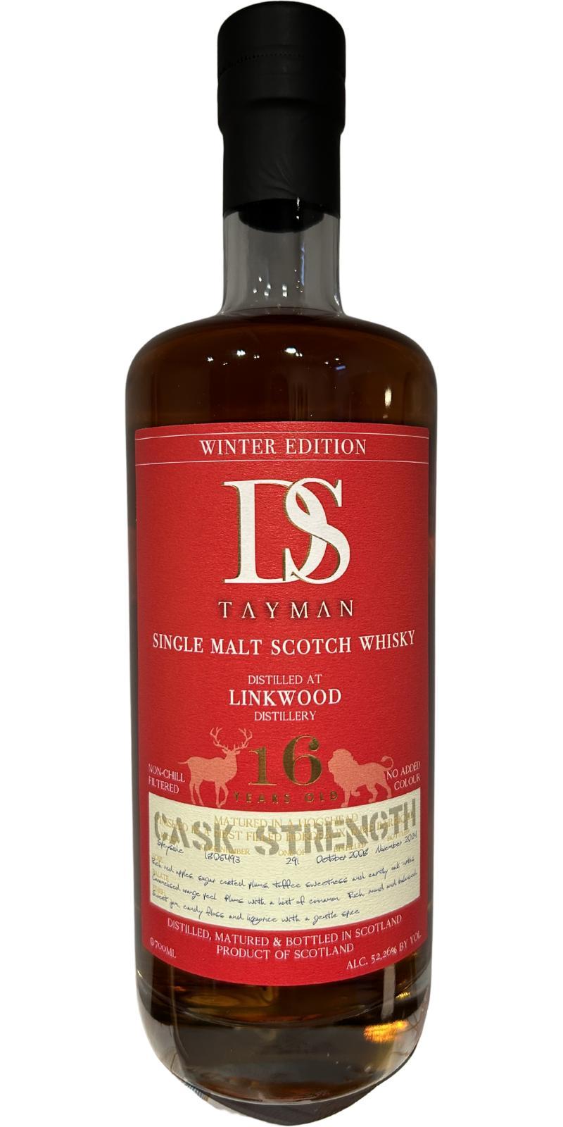 Linkwood 2008 DST Winter Edition