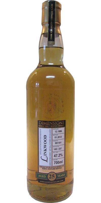 Linkwood 1986 DT Dimensions