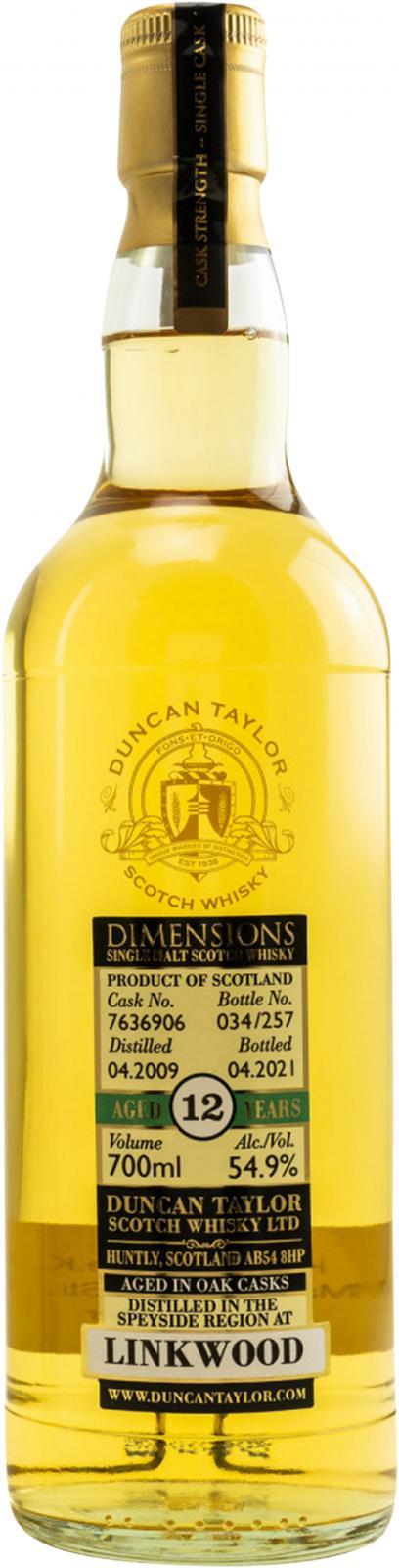 Linkwood 2009 DT Dimensions