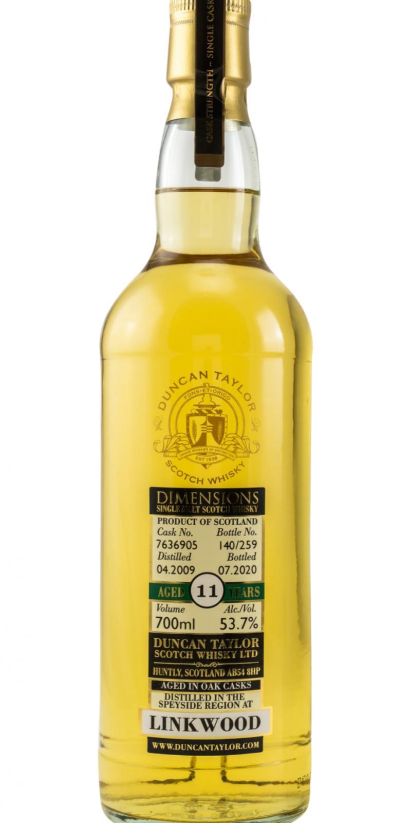 Linkwood 2009 DT Dimensions