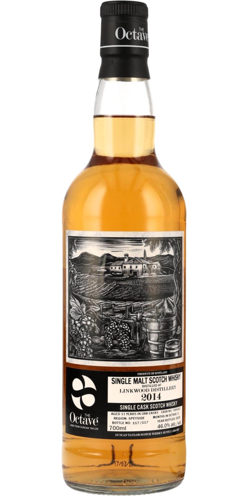 Linkwood 2014 DT The Octave