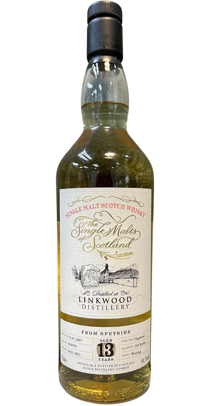 Linkwood 2007 ElD The Single Malts of Scotland