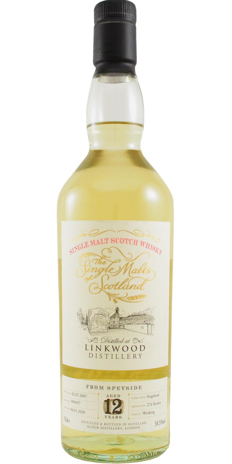 Linkwood 2007 ElD The Single Malts of Scotland