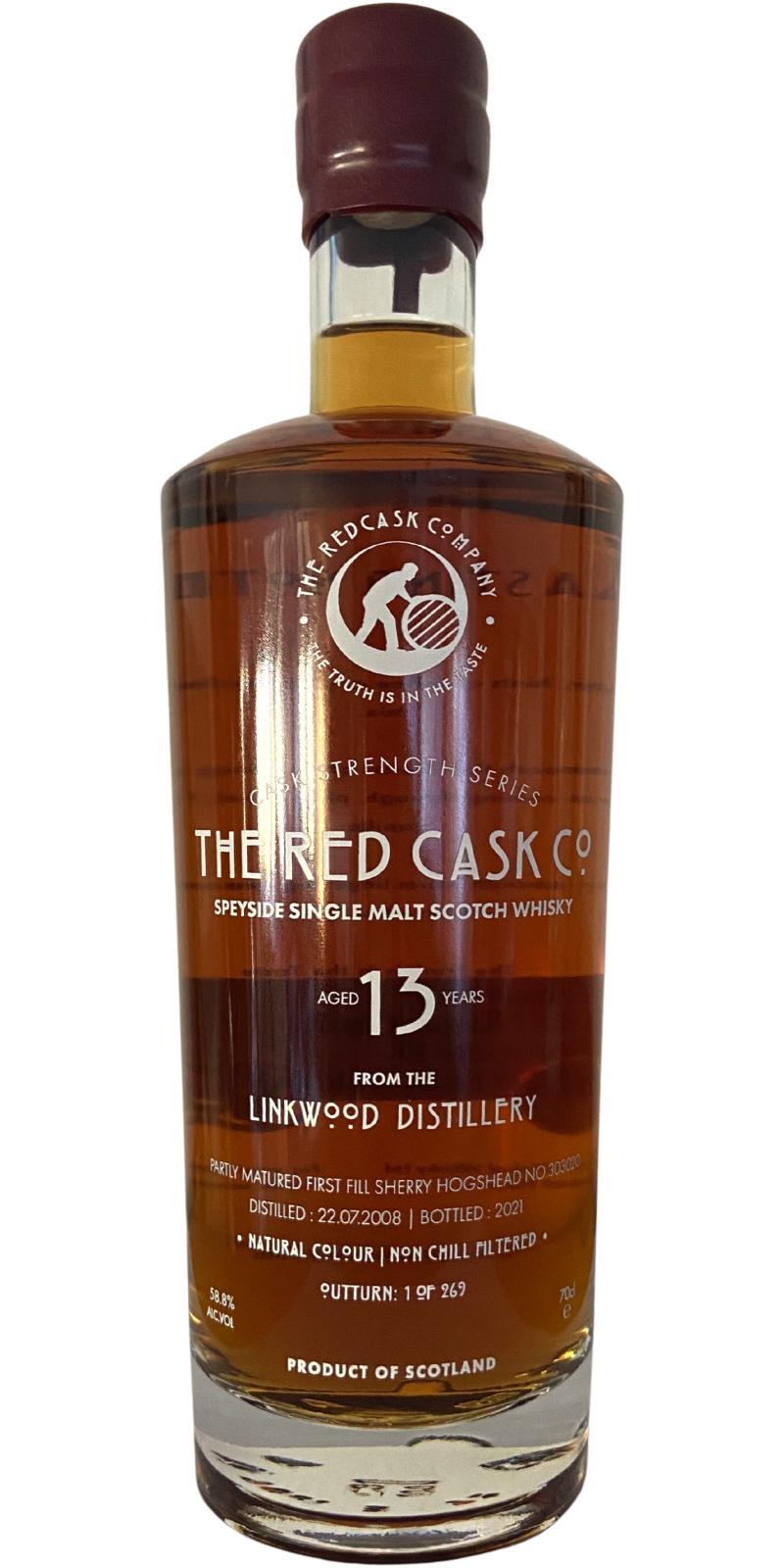 Linkwood 2008 GWhL The Red Cask Co.