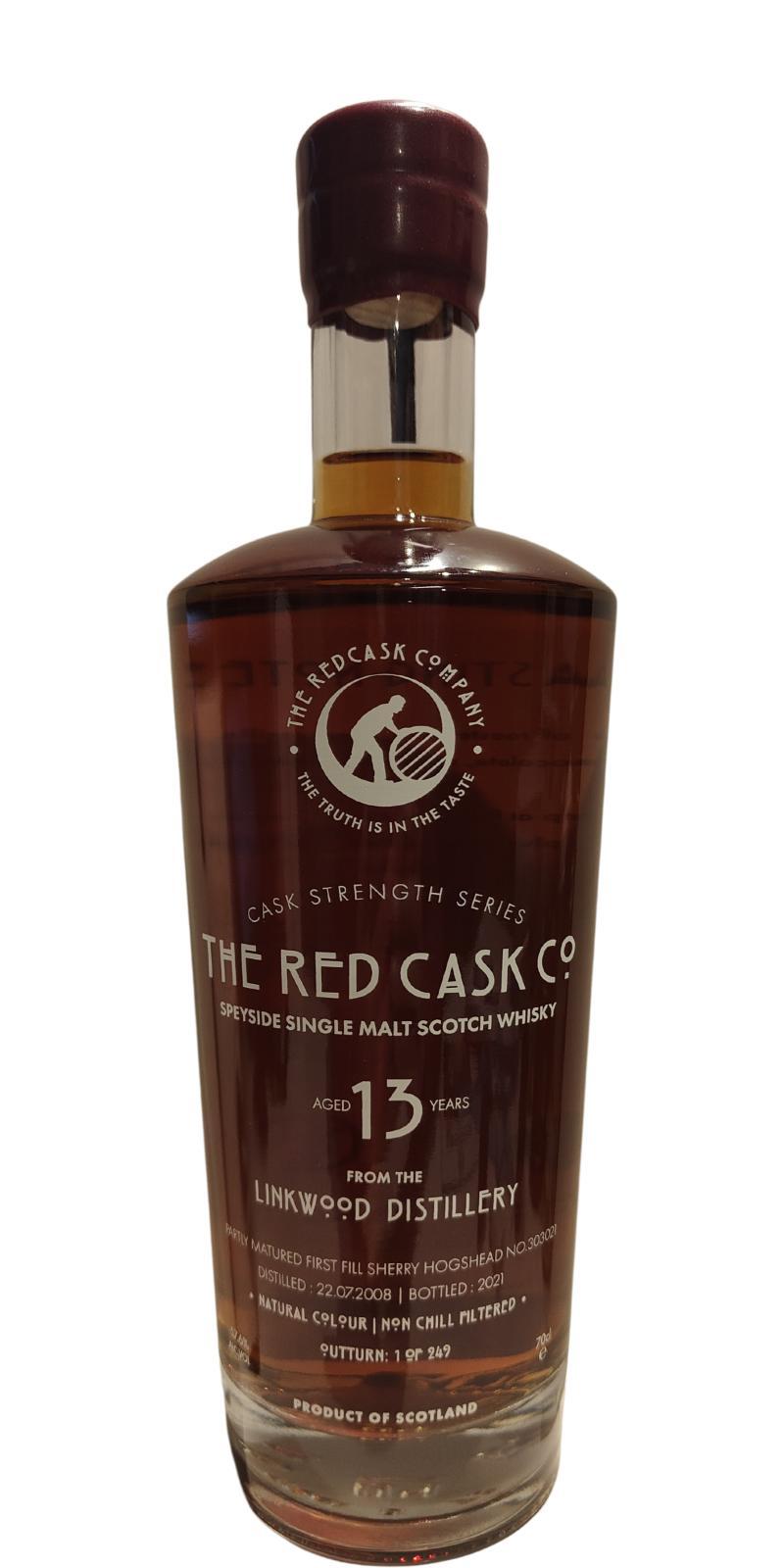 Linkwood 2008 GWhL The Red Cask Co.