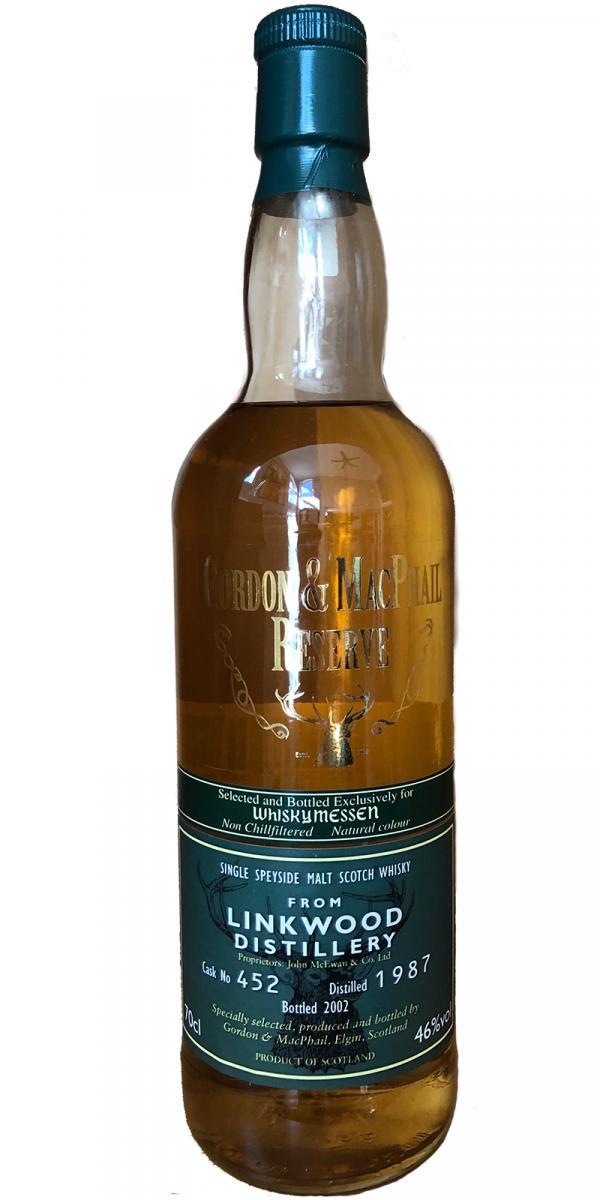 Linkwood 1987 GM Reserve