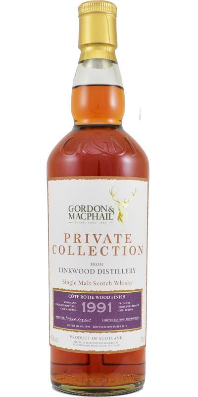 Linkwood 1991 GM Private Collection