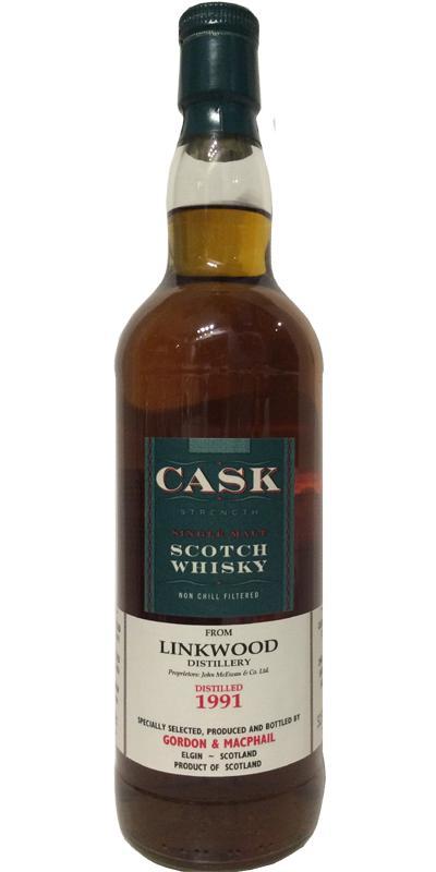 Linkwood 1991 GM Cask Strength