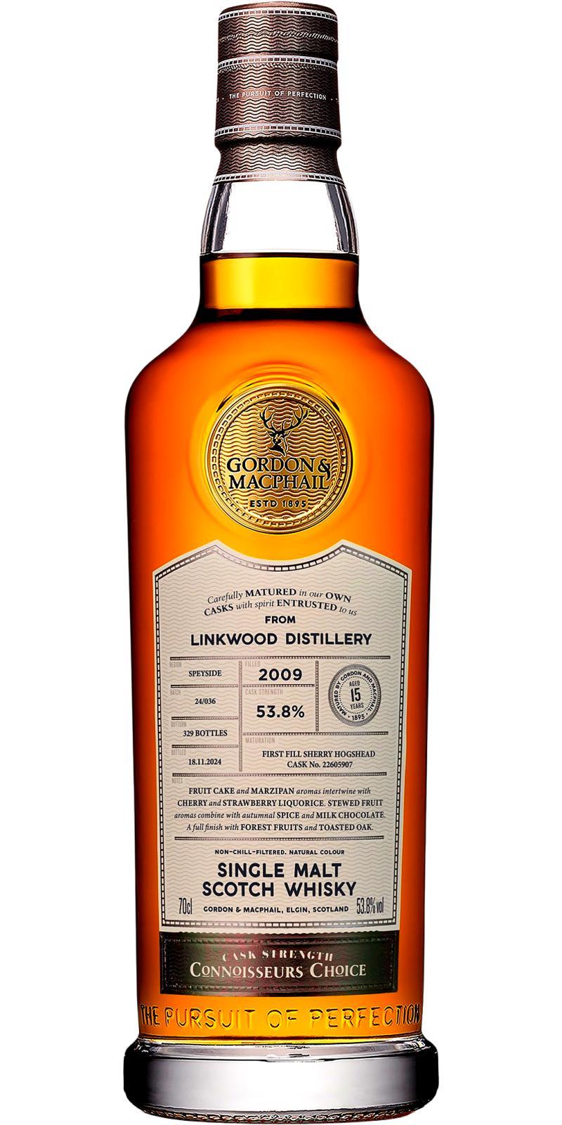 Linkwood 2009 GM Connoisseurs Choice - Cask Strength