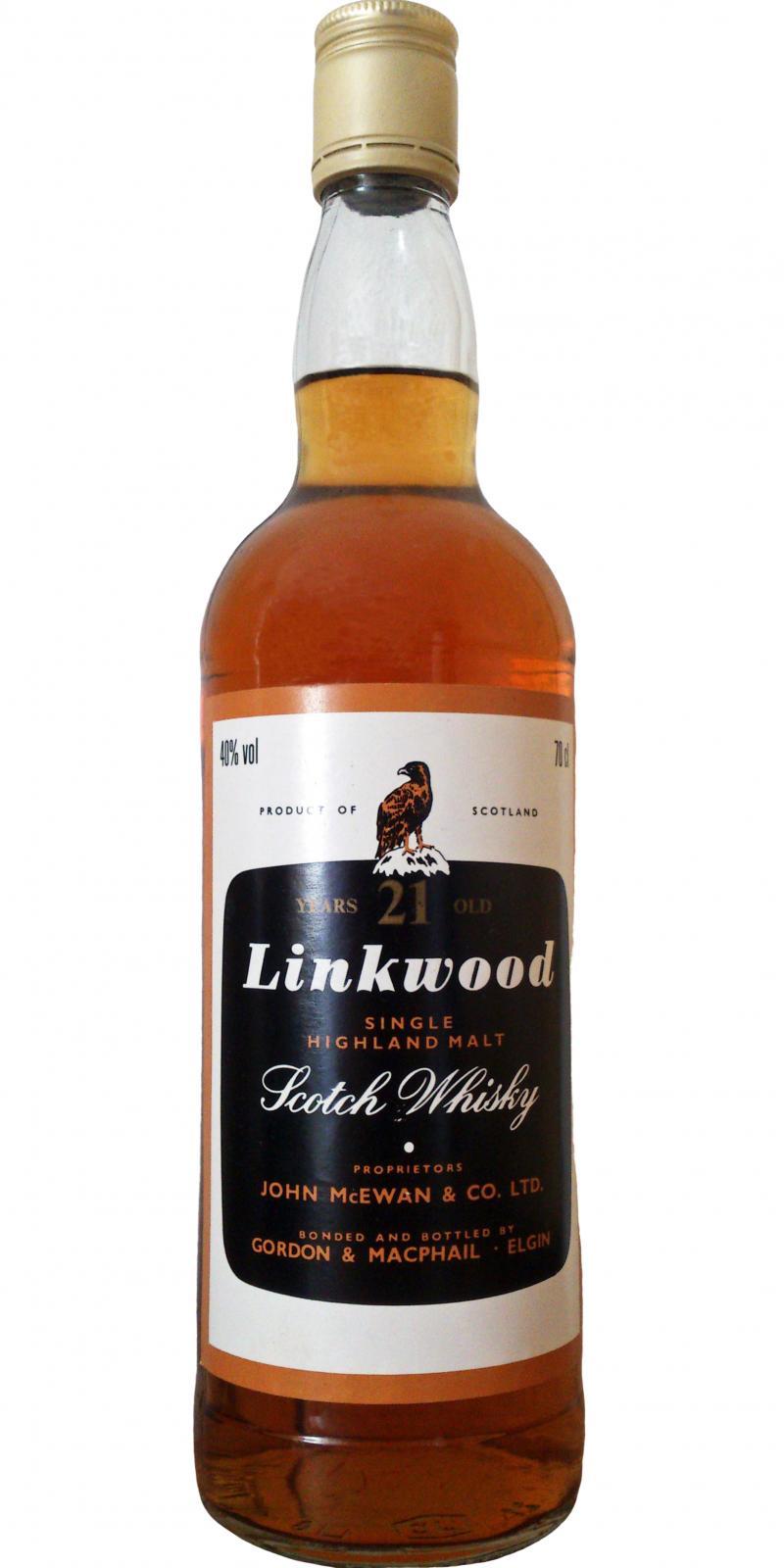 Linkwood 21-year-old GM Single Highland Malt