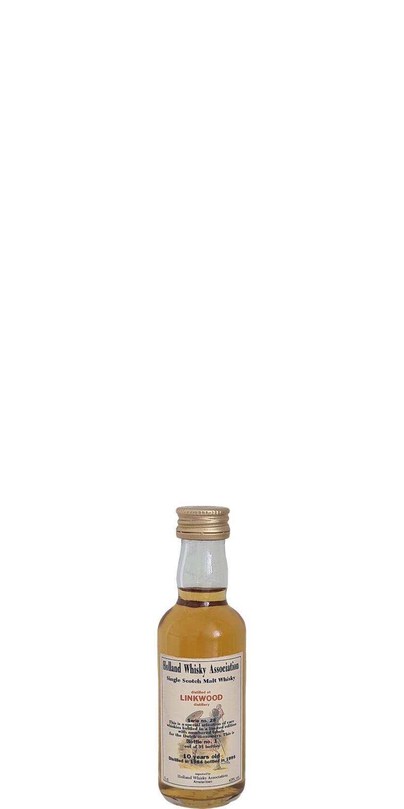 Linkwood 1984 HPdV Serie no. 28 - Miniature