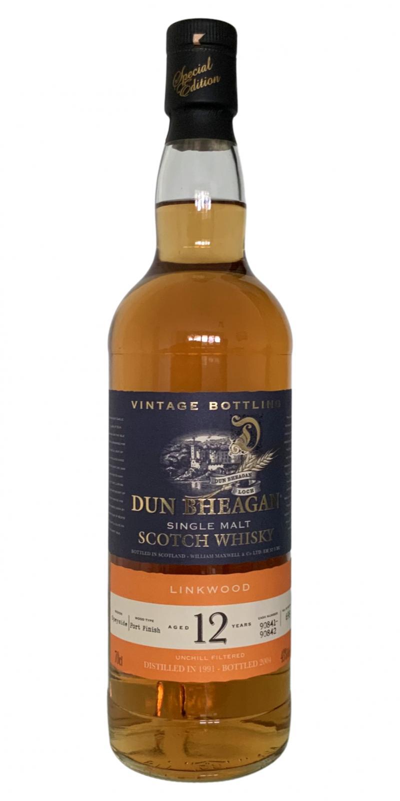 Linkwood 1991 IM Dun Bheagan