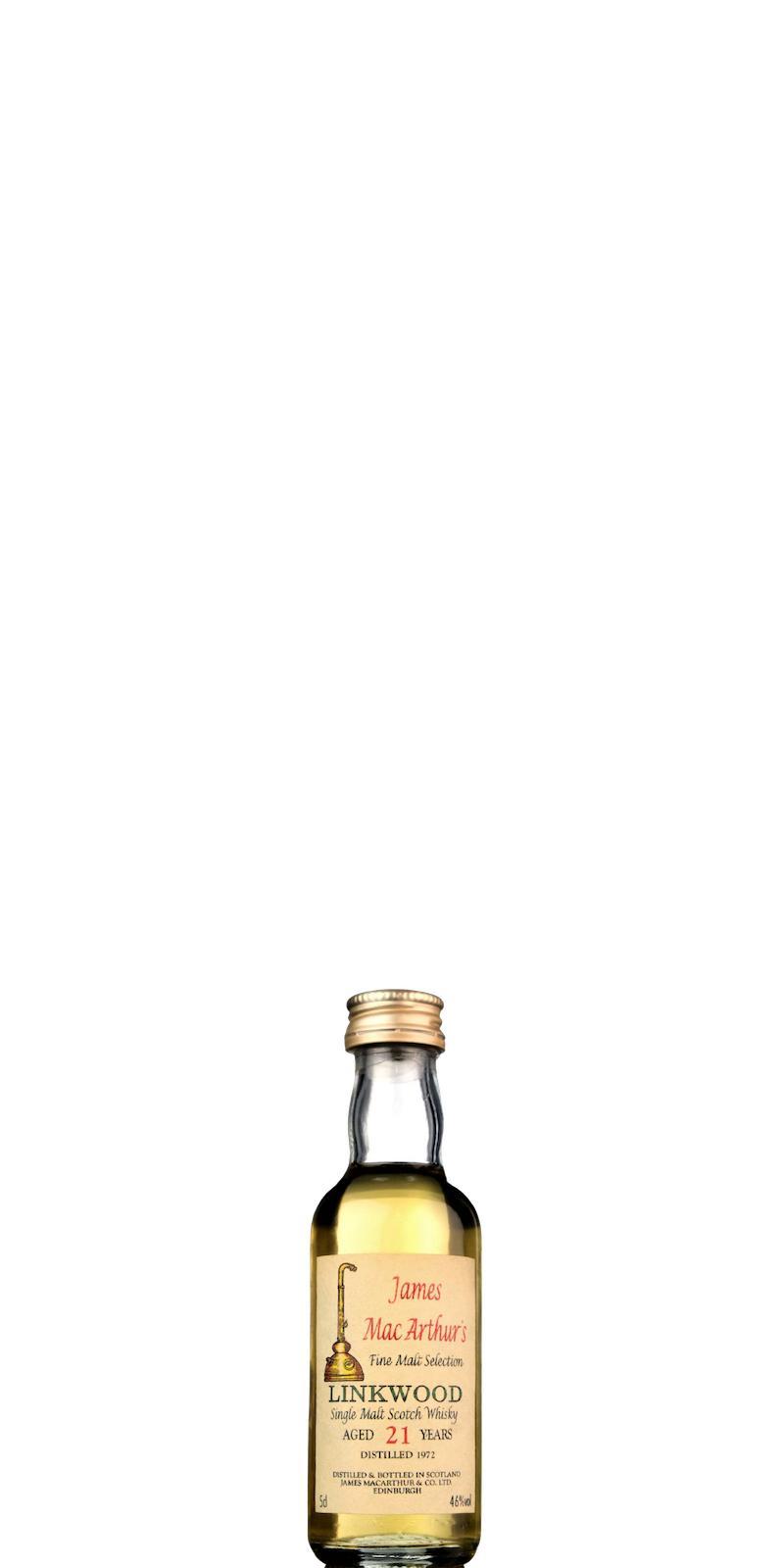 Linkwood 1972 JM Fine Malt Selection - Miniature