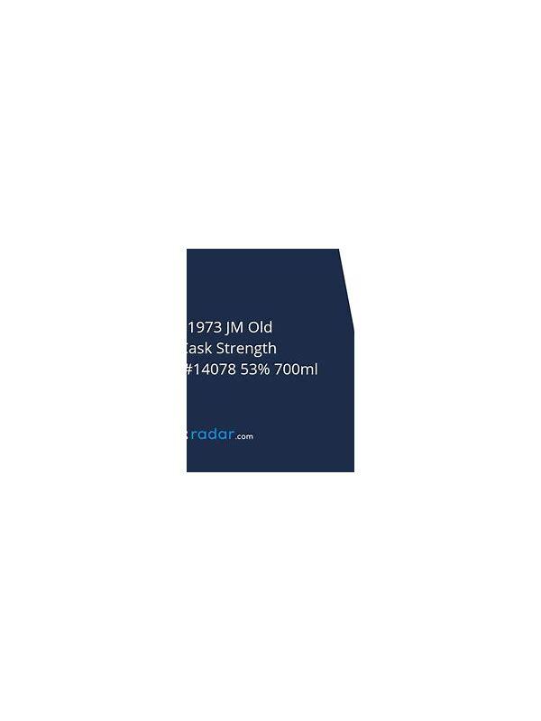 Linkwood 1973 JM Old Master's - Cask Strength Selection