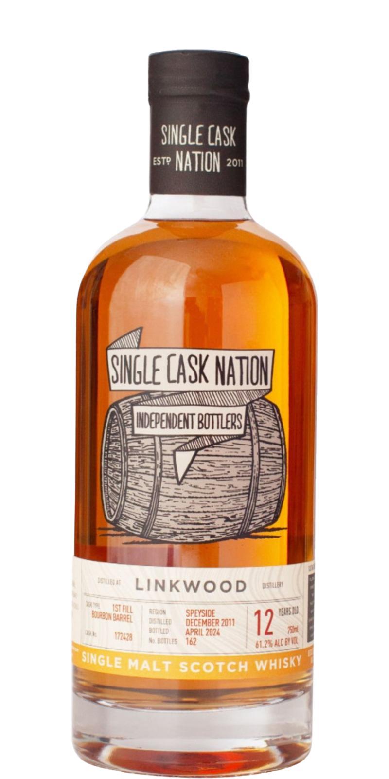 Linkwood 2011 JWC Single Cask Nation