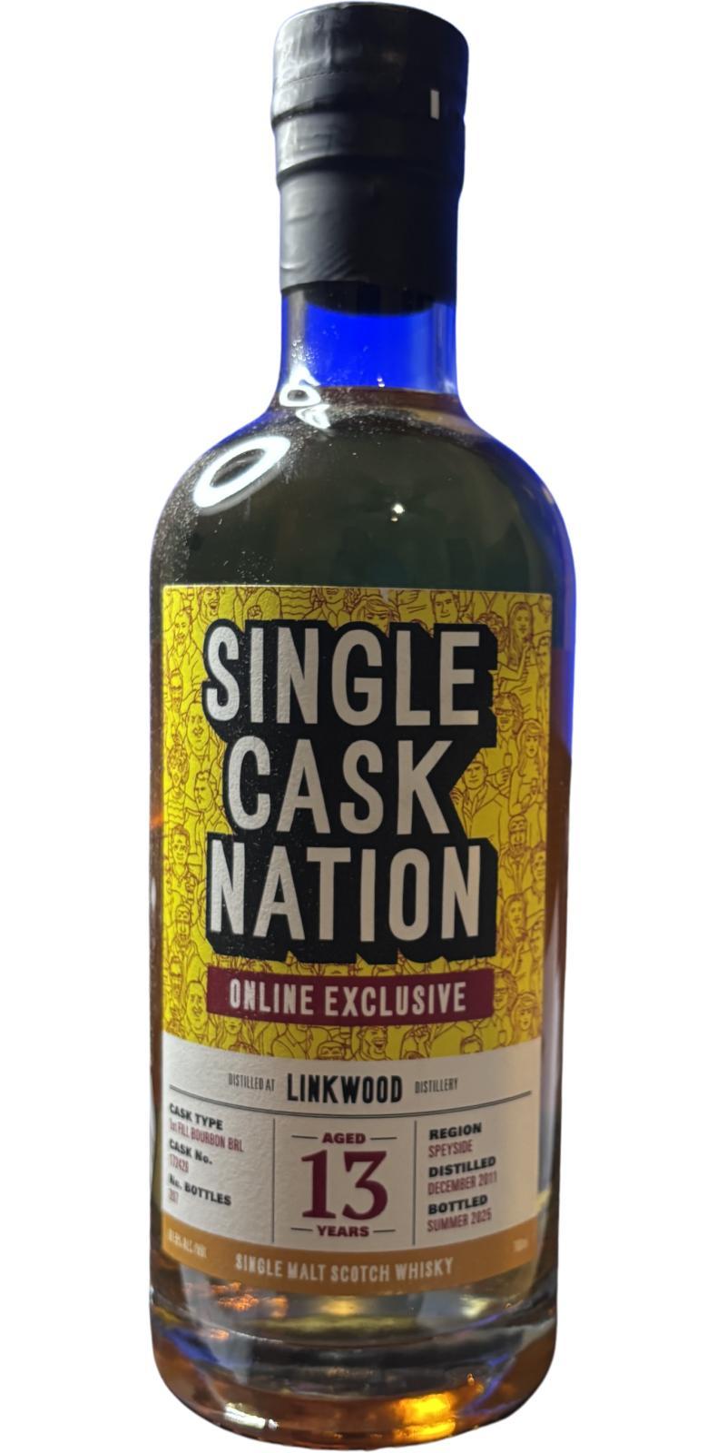 Linkwood 2011 JWC Single Cask Nation