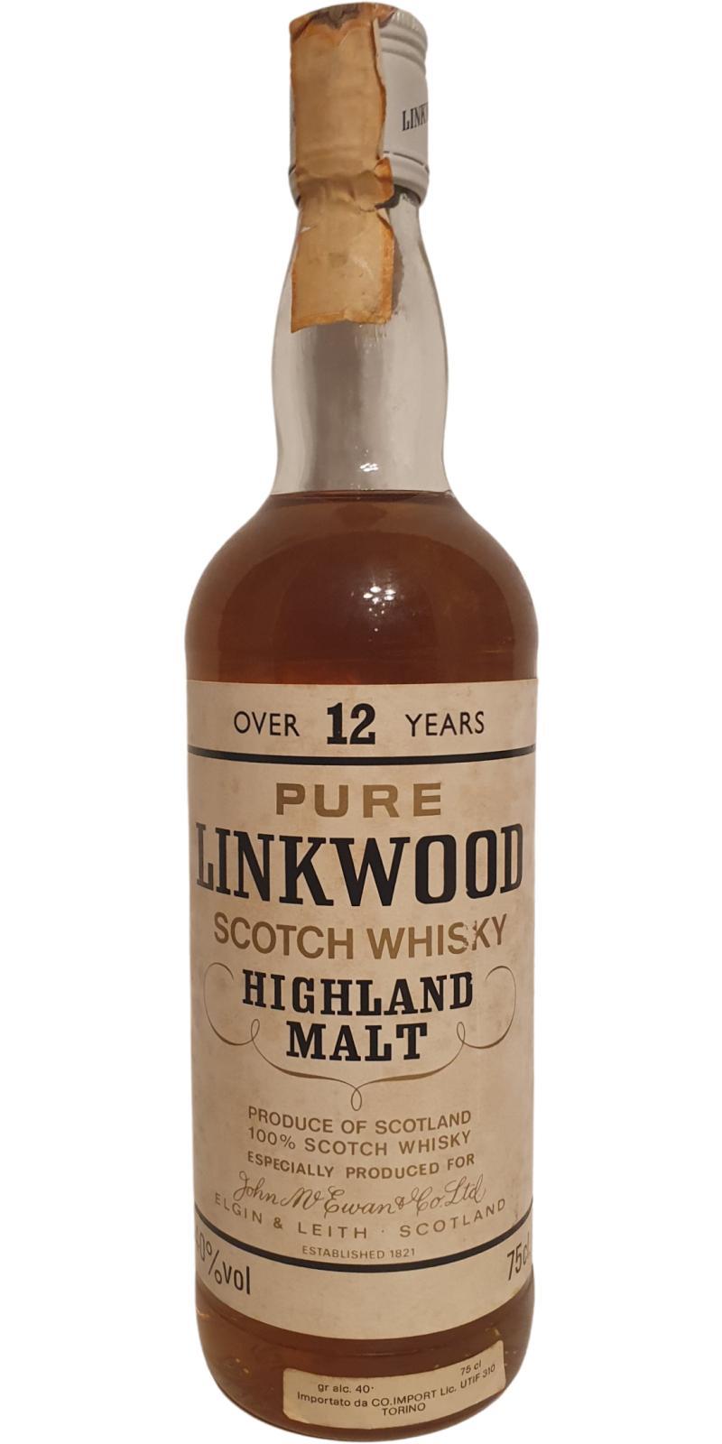 Linkwood 12-year-old Pure Scotch Whisky