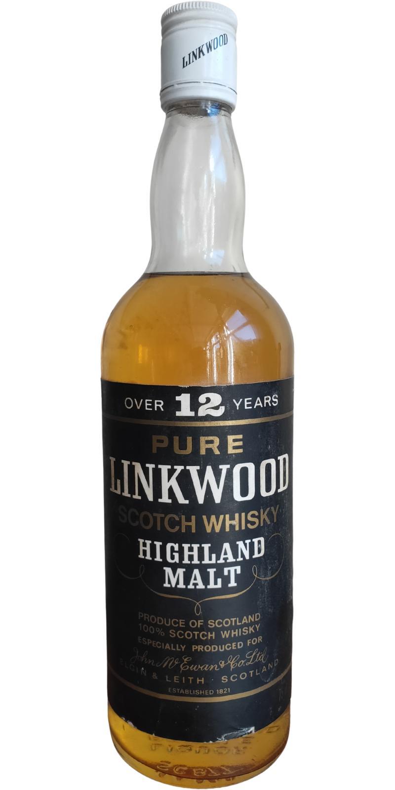 Linkwood 12-year-old McE Pure Scotch Whisky
