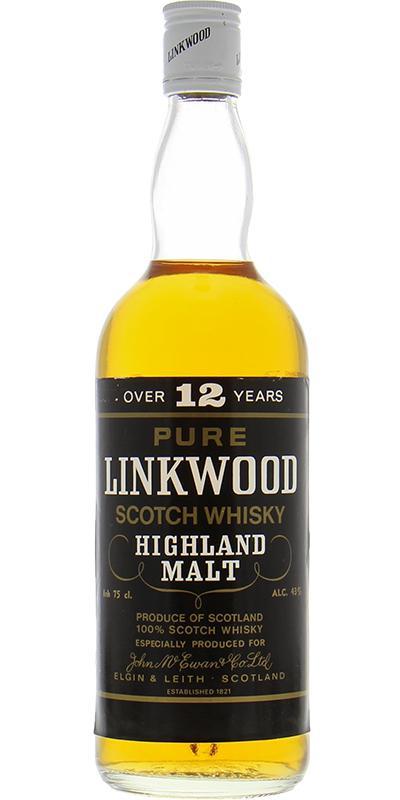Linkwood 12-year-old McE Pure Scotch Whisky